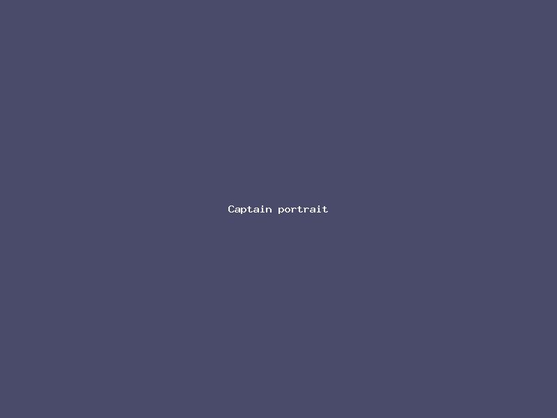Captain portrait